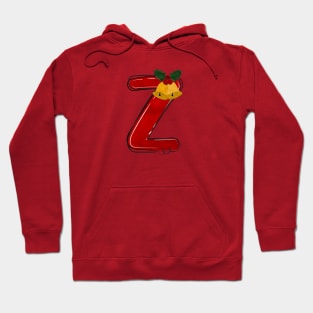 Letter Z - Christmas Letter Hoodie